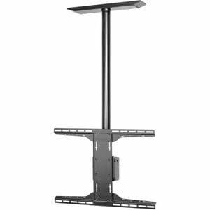 Peerless PLCM-UNL-CP Solid-Point Flat Panel Straight Column Ceiling Mount - 225lb