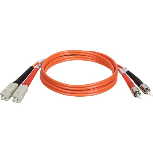 10FT DUPLEX MMF CABLE ST/SC 62.5/125 FIBER
