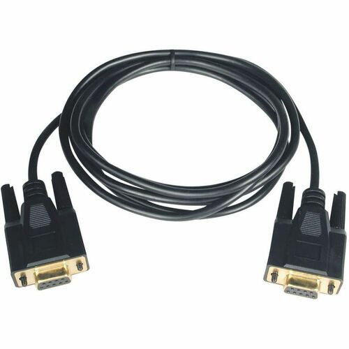 Tripp Lite Null Modem Serial DB9 Serial Cable (DB9 F/F) 6 ft. (1.83 m) - DB-9 Female - DB-9 Female - 6ft