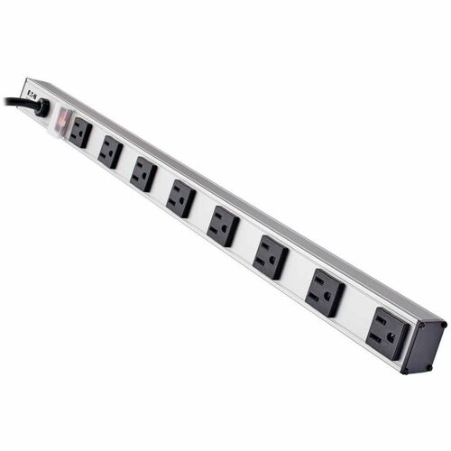 Eaton Tripp Lite Series 8-Outlet Vertical Power Strip, 120V, 15A, 15 ft. (4.57 m) Cord, 5-15P, 24 in. - NEMA 5-15P - 8 NEM