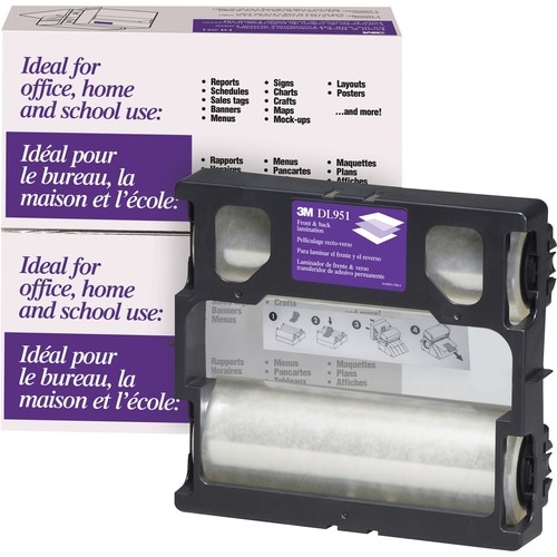 Scotch Cool Laminating System Refills - Laminating Pouch/Sheet Size: 8.50" Width x 100 ft Length x 5.60 mil Thickness - Gl