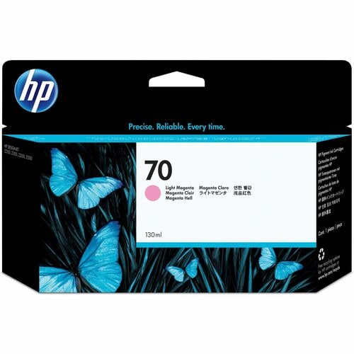 HP 70 (C9455A) Original Inkjet Ink Cartridge - Single Pack - Light Magenta - 1 Each - Inkjet - 1 Each