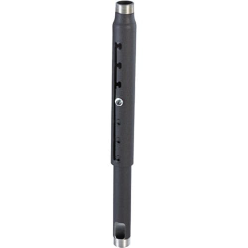 Chief 3-5' Adjustable Extension Column - Black - Aluminum - 500 lb