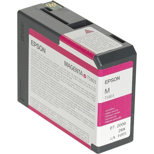 Epson UltraChrome K3 T5803 Original Inkjet Ink Cartridge - Magenta Pack - Inkjet