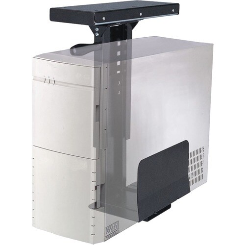 Newstar Slidable Under Desk PC Mount (Suitable PC Dimensions - Height: 39-54 cm / Width: 13-23 cm) - Black - Vertical - 54