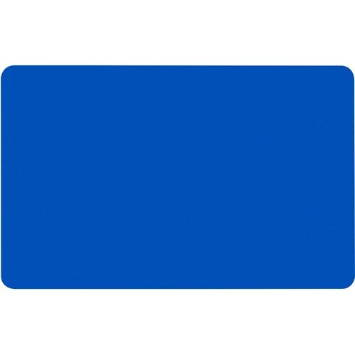 Zebra ID Card - Blue - Polyvinyl Chloride (PVC)