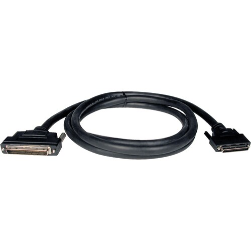 Eaton Tripp Lite Series SCSI Ultra2/160/U320 LVD Cable (VHDCI68 to HD68 M/M), 3 ft. (0.91 m) - (VHDCI68M/HD68M) 3-ft.