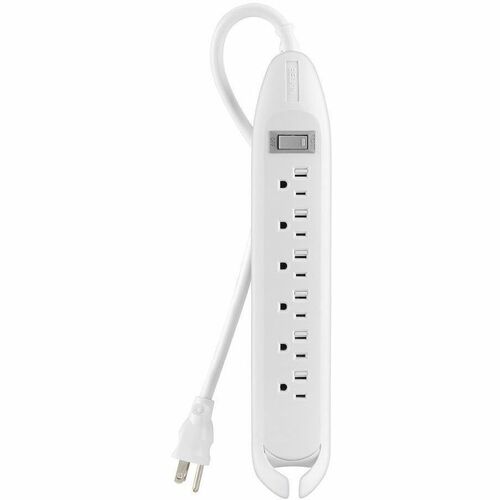 Belkin 6-Outlets Power Strip - NEMA 5-15P - 6 NEMA 5-15R - 4ft