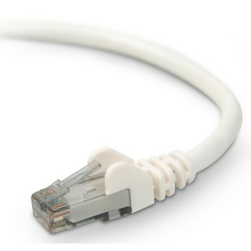 Belkin Cat. 6 UTP Patch Cable - RJ-45 Male - RJ-45 Male - 1ft - White
