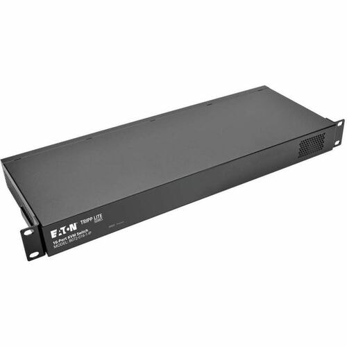 Eaton Tripp Lite Series NetCommander 16-Port Cat5 KVM over IP Switch - 1 Remote + 1 Local User, 1U Rack-Mount, TAA - 16 x 
