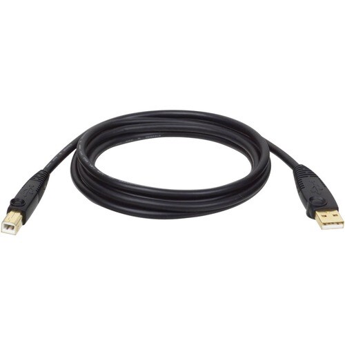 Eaton Tripp Lite Series USB 2.0 A to B Cable (M/M) - 10 ft. (3.05 m) - Type A Male USB - Type B Male USB - 10ft
