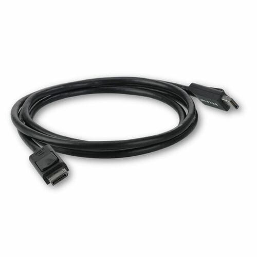 Belkin DisplayPort Cable w/ Latches 6 foot/2 Meter DP 1.2 M/M 4K - Male - DisplayPort Male - 6ft - Black