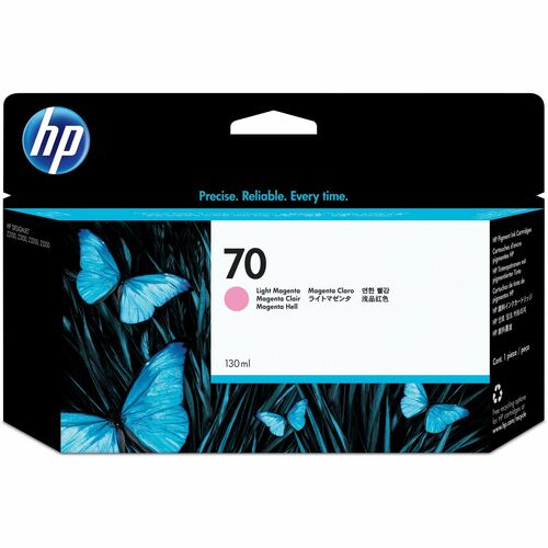 HP 70 Light Magenta Ink Cartridge - Light Magenta - Inkjet