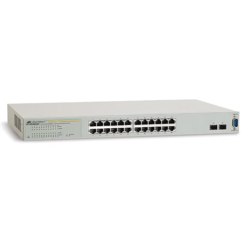 Allied Telesis WebSmart AT-GS950/24 22 Anschlüsse Verwaltbar Ethernet-Switch - Gigabit-Ethernet - 10/100/1000Base-T - 2 SF