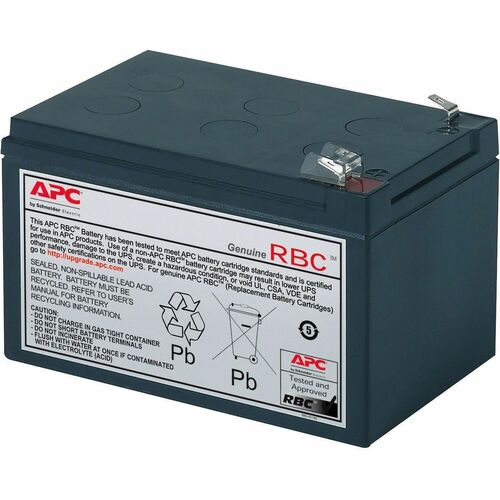 APC by Schneider Electric Akku-Einheit - 12000 mAh - 12 V Gleichstrom - Bleisäure - Hot-Swap - 3 Jahr(e) Mindest-Batteried
