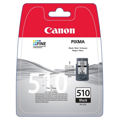 Canon PG-510 Tintenstrahl Tintenpatrone - Schwarz - Original - 1er Pack