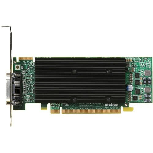 Matrox Matrox M9120 Grafikkarte - 512 MB DDR2 SDRAM - PCI Express x16 - DVI