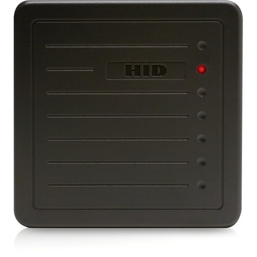 HID 125 kHz Wall Switch Proximity Reader - Contactless - Cable - 8" Operating Range - Wiegand - Wall Mountable - Gray CBL 