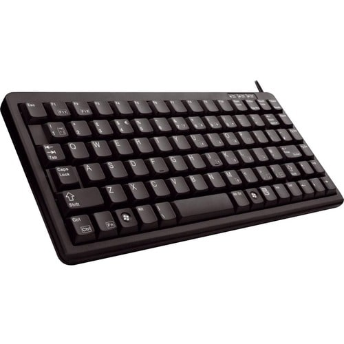 Cherry Ultraslim G84-4100 POS Keyboard - 83 Keys - USB, PS/2 - Black