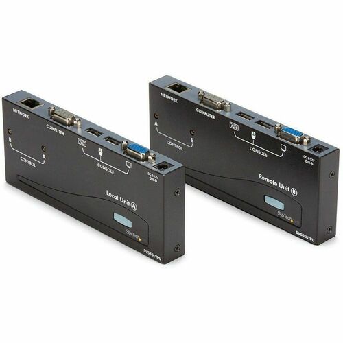 StarTech.com USB VGA KVM Console Extender over CAT5 UTP (500 ft) - Operate a USB & VGA KVM or PC up to 500ft away as if it