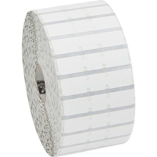 Zebra Label Polypropylene 2.2 x 0.5in Direct Thermal Zebra 8000D Jewelry 1in core - 2.2" Width x 0.5" Length - 3510/Roll -