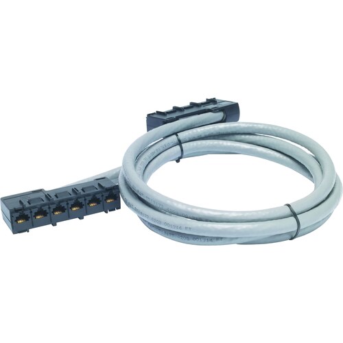 APC by Schneider Electric DDCC5E-033 10.06 m Category 5e Network Cable - 1 Each - First End: 6 x RJ-45 - Female - Second E