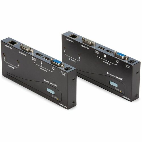 StarTech.com console extender - USB VGA over Cat5- 500 ft - Operate a USB & VGA KVM or PC up to 500ft away as if it were r