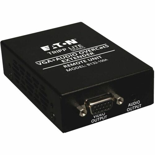 Eaton Tripp Lite Series VGA over Cat5/6 Extender, Box-Style Receiver for Video/Audio, Up to 1000 ft. (305 m), TAA - 1 x 1 