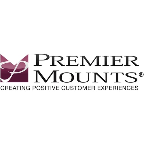 Premier Mounts 1.5" Close Nipple Connector - White