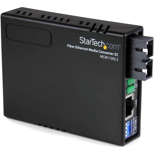 StarTech.com StarTech.com 10/100 Fiber to Ethernet Media Converter Multi Mode SC 2 km - Convert and extend a 10/100 Mbps E