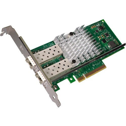 Intel® Ethernet Converged Network Adapter X520-DA2 - PCI Express x8 - 10GBase-X - Internal - Low-profile, Full-height - Fu