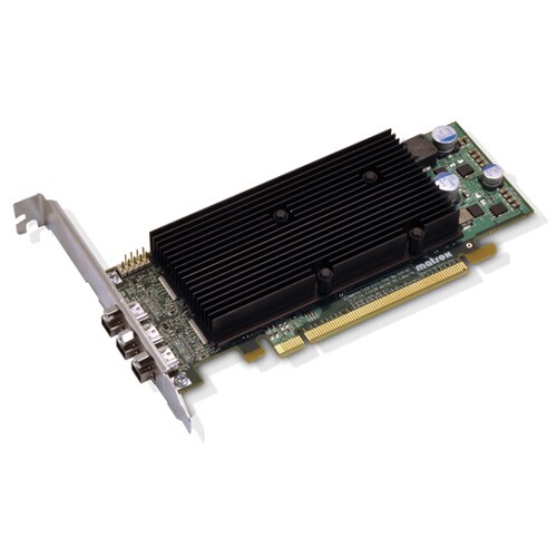 Matrox Matrox M9138 Grafikkarte - 1 GB DDR2 SDRAM - PCI Express x16 - DisplayPort - 3 x DisplayPort