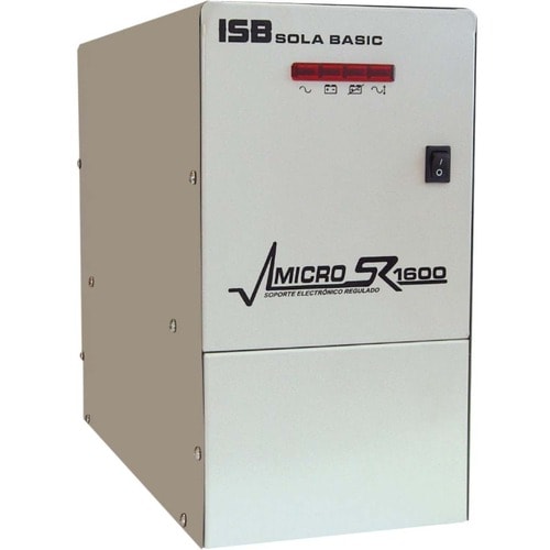 UPS Standby ISB MicroSR - 1.60kVA/1kW - Torre - 2.50Hora(s) Stand-by - 120 V AC Entrada - 120 V AC Salida - 6 x NEMA 5-15R
