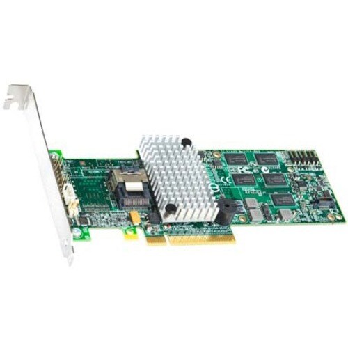 Intel RS2BL040 4-Ports SAS RAID Controller - Serial Attached SCSI - PCI Express x8 - Plug-in Card - Serial Attached SCSI -