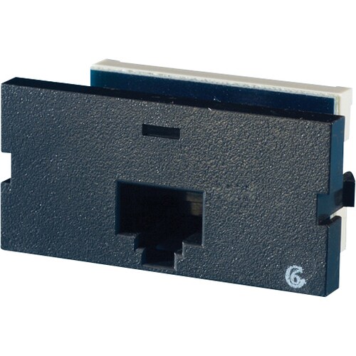 Ortronics Clarity Series II Faceplate Module - Black
