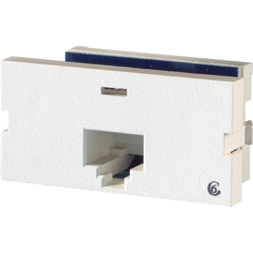 Ortronics Clarity Series II Faceplate Module - Cloud White