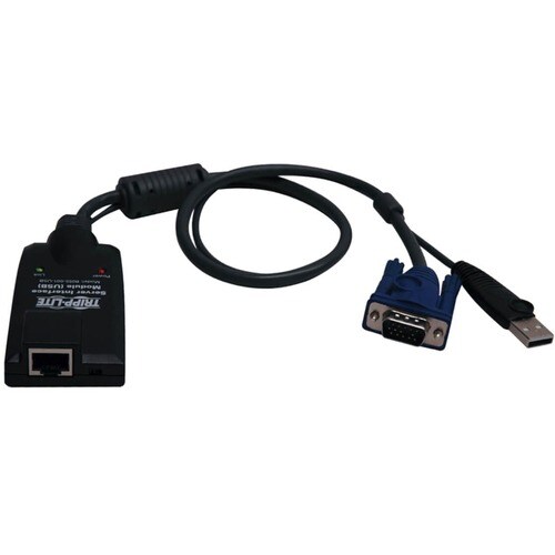 Eaton Tripp Lite Series NetDirector USB Server Interface Unit (B064-Series), TAA - RJ-45 Female Network, HD-15 Male VGA, T