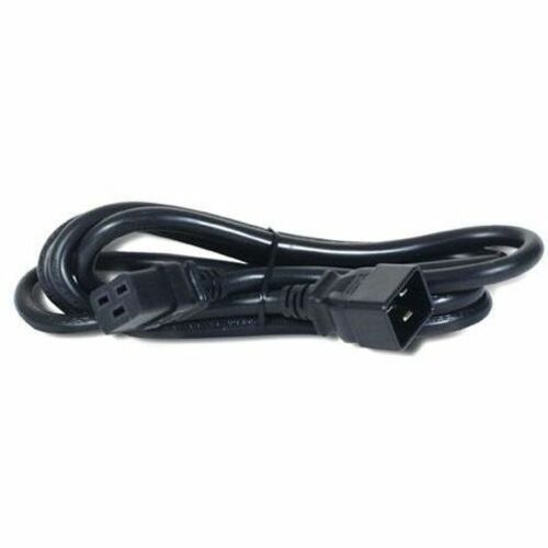 APC AP9877 Power Extension Cord - 1.98 m - For PDU, Rack Server - IEC 60320 C20 / IEC 60320 C19 - 230 V AC - Black - 1 Each