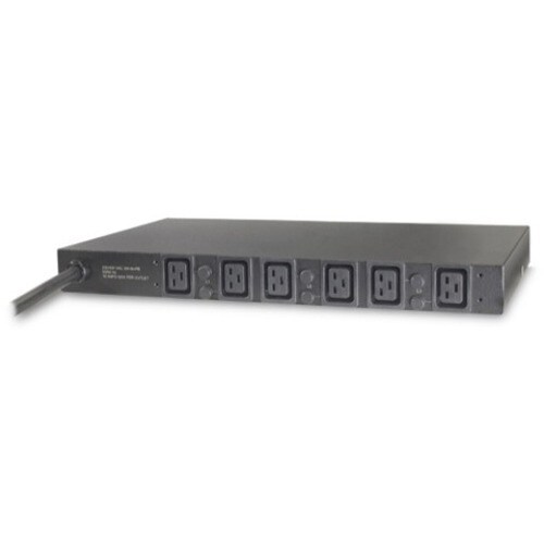 APC by Schneider Electric Basic Rack 22kW PDU - Basic - 6 x IEC 60320 C19 - 22 kW - 2.44 m Cord Length - 1U - Rack-mountable