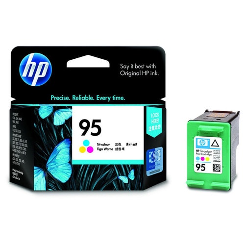 HP 95 Original Inkjet Ink Cartridge - Cyan, Magenta, Yellow Pack - 330 Pages