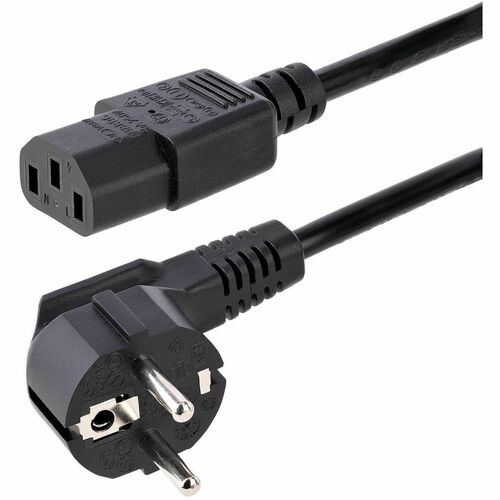 StarTech.com 6 ft 2 Prong European Power Cord for PC Computers - 2m (6.5ft) 18AWG (0.75mm2) flexible computer power cord w