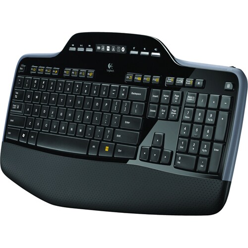 Logitech MK710 Keyboard & Mouse - English (US) - Retail - USB Wireless RF Keyboard - USB Wireless RF Mouse - Laser - 5 Button