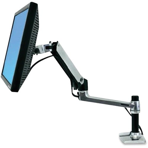 Ergotron LX Series Desk Mount LCD Arm. Capacité de charge maximale: 11,3 kg, Taille maximale de l?écran: 86,4 cm (34"), Co