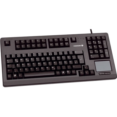 Clavier CHERRY TouchBoard G80-11900 - Câble Connectivité - USB 2.0 Interface - Pavé tactile - Français - AZERTY Dispositio