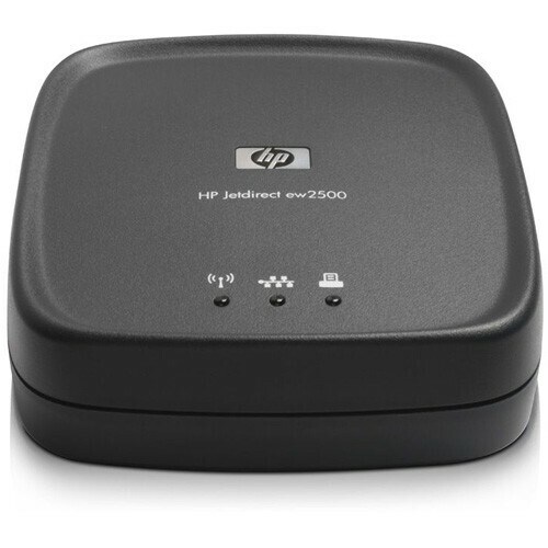 HP Jetdirect EW2500 Drahtloser Druckserver - ISM-Band - 2,40 GHz ISM Maximalfrequenz - 54 Mbit/s WLAN-Geschwindigkeit - Ne