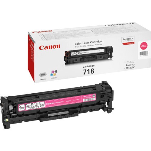 Canon 718 Laserdruck Tonerkartusche - Magenta - Originaler Pack - Laserdruck - 2900 Seiten