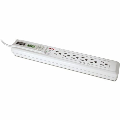APC by Schneider Electric SurgeArrest Essential P6GC 6-Outlets Surge Suppressor - 120 V AC Output - 72 kA