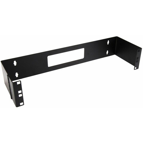 StarTech.com 2U 19in Hinged Wallmount Bracket for Patch Panels - Wall-mount a patch panel or network switch while providin