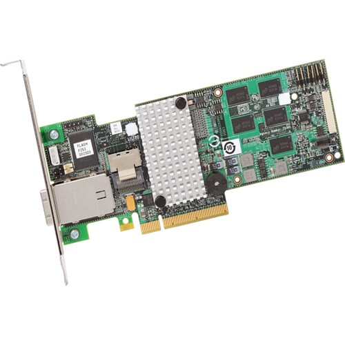 Intel RS2MB044 8-port SAS RAID Controller - Serial ATA/600 - PCI Express 2.0 x8 - Low-profile - Plug-in Card - RAID Suppor