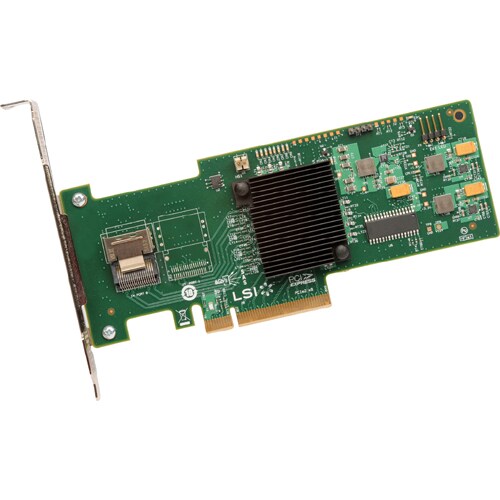 Intel RS2WC040 4-port SAS RAID Controller - Serial ATA/600 - PCI Express 2.0 x8 - Low-profile - Plug-in Card - RAID Suppor